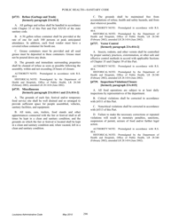 Title 51 - Public Health - Sanitary Code - Part Xxiii. Retail Food Establishments - Louisiana, Page 36