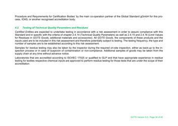 Global Organic Textile Standard - Version 5.0, Page 34