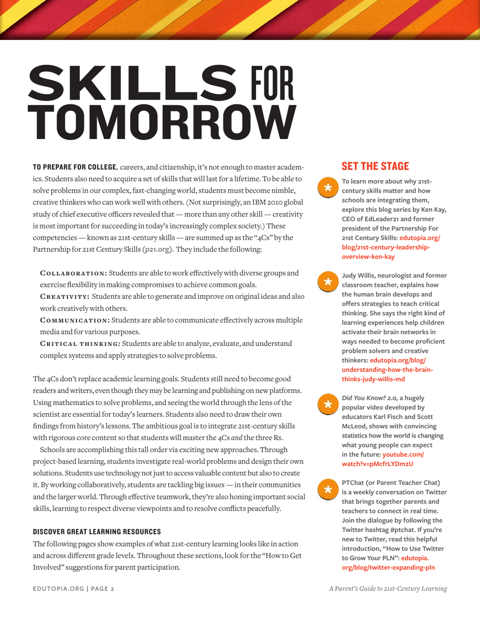 A Parents Guide to 21st-Century Learning - Edutopia, Page 3