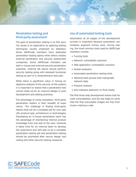 Fundamental Practices for Secure Software Development - Safecode, Page 19