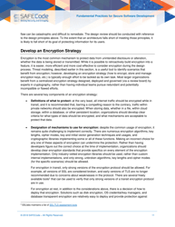 Fundamental Practices for Secure Software Development - Safecode, Page 11