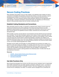 Fundamental Practices for Secure Software Development - Safecode, Page 15