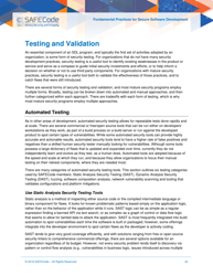 Fundamental Practices for Secure Software Development - Safecode, Page 22