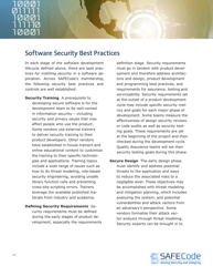 Software Assurance: an Overview of Current Industry Best Practices - Safecode, Page 12