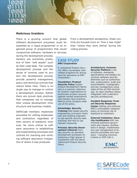 Software Assurance: an Overview of Current Industry Best Practices - Safecode, Page 6