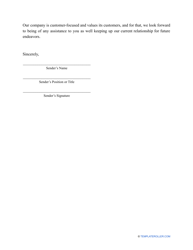 Credit Denial Letter Template, Page 2
