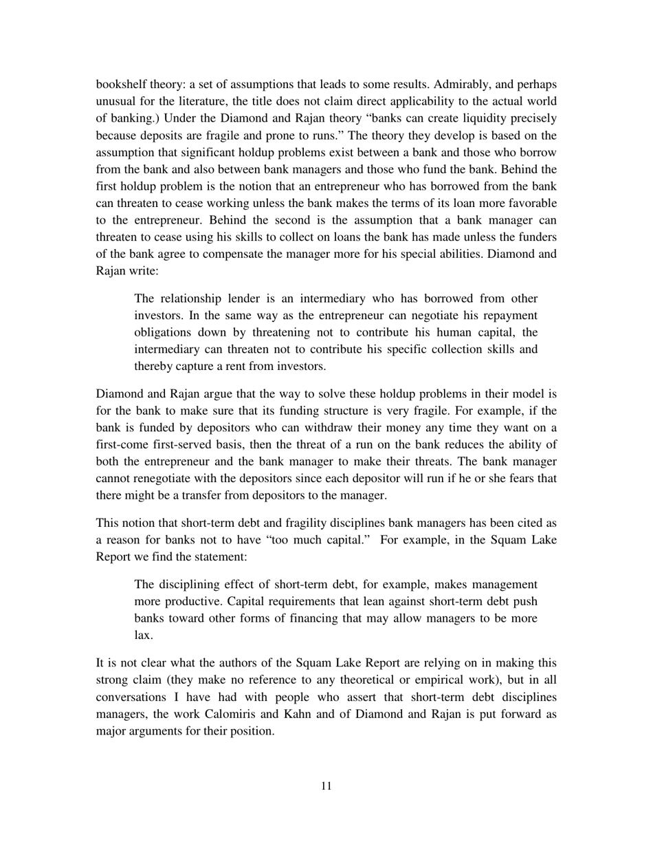 Chameleons: the Misuse of Theoretical Models in Finance and Economics - Paul Pfleiderer, Stanford University, Page 12
