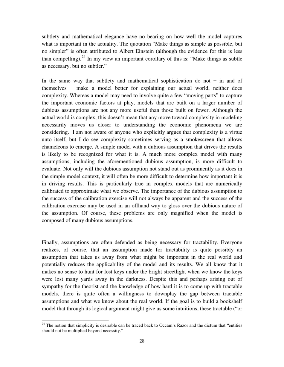 Chameleons: the Misuse of Theoretical Models in Finance and Economics - Paul Pfleiderer, Stanford University, Page 29