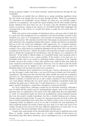 Chameleons: the Misuse of Theoretical Models in Finance and Economics - Paul Pfleiderer, Stanford University, Page 23