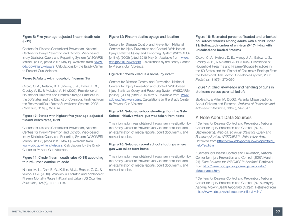 The Truth About Kids  Guns - Brady Center to Prevent Gun Violence, Page 28