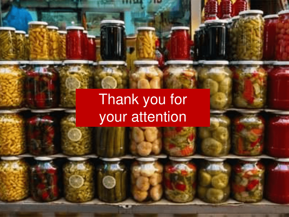 Fermented Foods: Intake and Implications for Cancer Risk - Johanna W. Lampe, Fred Hutchinson Cancer Research Center, Page 22