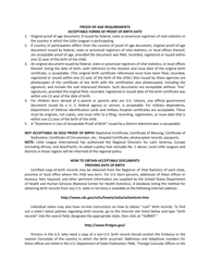 Residence Eligibility Requirements - Little League, Page 3
