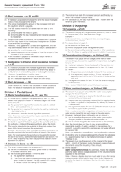Form 18A General Tenancy Agreement - Queensland, Australia, Page 4