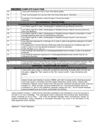 Checklist Mshda Programs - Michigan, Page 3