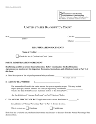 Document preview: Form B240A Reaffirmation Documents