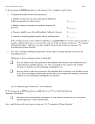 Form B240A Reaffirmation Documents, Page 3