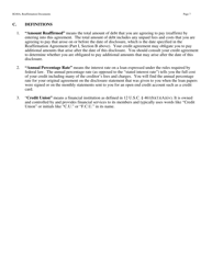 Form B240A Reaffirmation Documents, Page 7