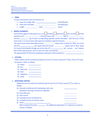 Form DA-46.1 Sublease Agreement - Kansas, Page 2