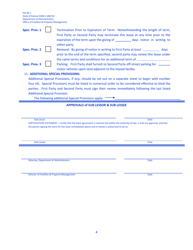 Form DA-46.1 Sublease Agreement - Kansas, Page 4
