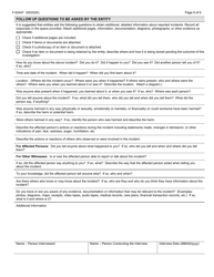 Form F-62447 Misconduct Incident Report - Wisconsin, Page 9