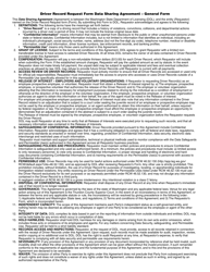 Form DR-500-009 Driving Record Request - Washington, Page 2