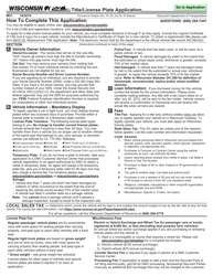 Form MV1-1 - Fill Out, Sign Online And Download Fillable PDF, Wisconsin ...