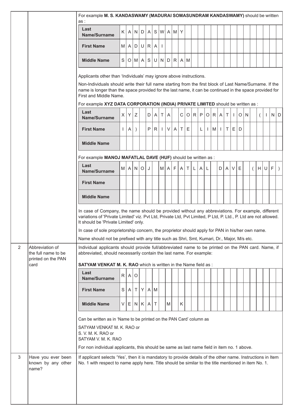 Form 49a Fill Out Sign Online And Download Printable Pdf India Templateroller 4364