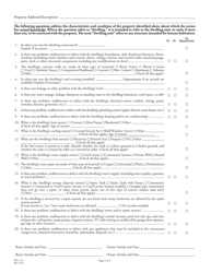 Form REC4.22 Residential Property and Owners&#039; Association Disclosure Statement - North Carolina, Page 2