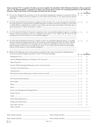 Form REC4.22 Residential Property and Owners&#039; Association Disclosure Statement - North Carolina, Page 4