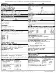 ACHA Form 5000-3008 Medical Certification for Medicaid Long-Term Care Services and Patient Transfer Form - Florida, Page 4