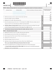 Form 8863-K Kentucky Education Tuition Tax Credit - Kentucky, Page 2
