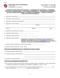 Change of Employer Application - Standard or Reciprocal Licensees - Pennsylvania, Page 3