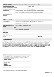 Marriage Certificate Application - Queensland, Australia, Page 4