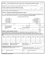 FAA Form 3330-43-1 Rating of Air Traffic Experience for at Movement, Page 4