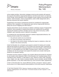 Appendix 2 Safe Schools Incident Reporting Form - Ontario, Canada, Page 5