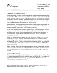 Appendix 2 Safe Schools Incident Reporting Form - Ontario, Canada, Page 8