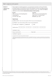 Form 50 Application for Approval of Car Park Use - Queensland, Australia, Page 5