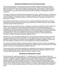 Form 11A-5 Application for Certified Public Accountant (CPA) License - California, Page 3