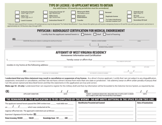 Form DMV-DS-23P Application for a Driver&#039;s License or Identification Card - West Virginia, Page 2