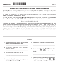 Form 750 (41A750) Business Development Corporation Tax Return - Kentucky, Page 4