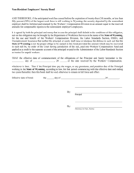 Non-resident Employers&#039; Surety Bond - Wyoming, Page 2