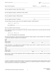 Form 2C Uniform Certificate of Authority Application (Ucaa) Application to Amend Certificate of Authority, Page 3