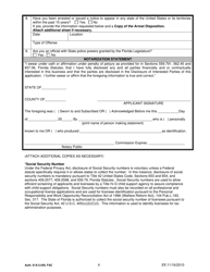 DBPR Form ABT-6036 Application for Bottle Club License and Retail Tobacco Products Dealer Permit - Florida, Page 4