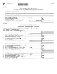 Schedule AATC Alabama Accountability Tax Credit - Alabama, Page 2