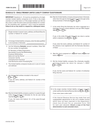 Form 725 (41A725) Kentucky Single Member LLC Individually Owned Income and Llet Return - Kentucky, Page 3