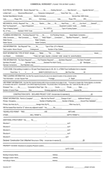 Commercial Permit Application - Volusia County, Florida, Page 2