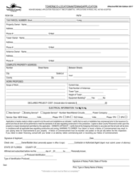 Document preview: Tower & Co-location Antennas Application - Volusia County, Florida