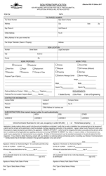 Sign Permit Application - Volusia County, Florida