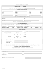 Sign Permit Application - Volusia County, Florida, Page 2