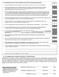 Form AG990-IL Illinois Charitable Organization Annual Report - Illinois, Page 2